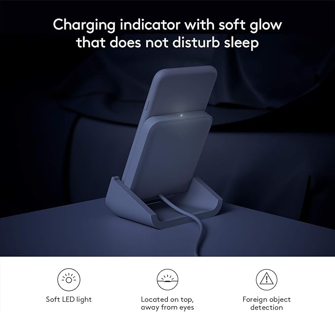 Logitech Powered Wireless Charging Stand for iPhone 8, 8 Plus, X, XS, XS Max and XR