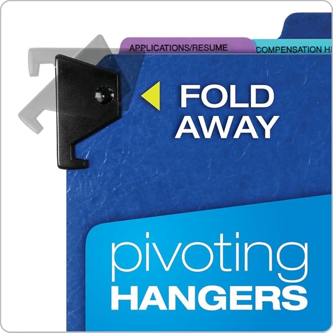 Pendaflex Employee/Personnel Folders, Blue (SER-2-BL)