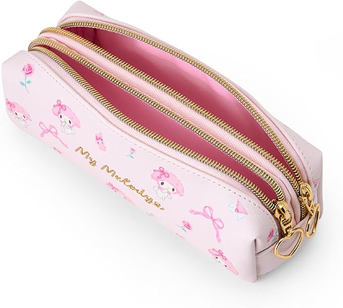 Sanrio 534595 My Melody Double Zipper Pen Case
