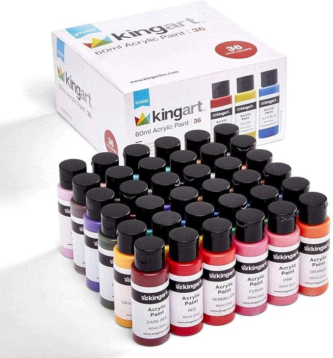 KINGART Pro Sketch & Draw Kit, Set of 43