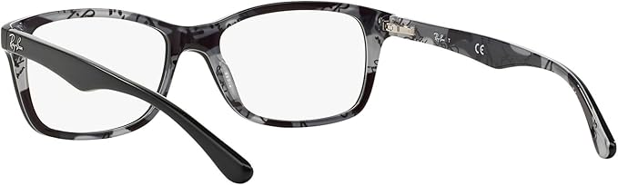 Ray-Ban unisex-adult Rx5228 Square Prescription Eyeglass Frames