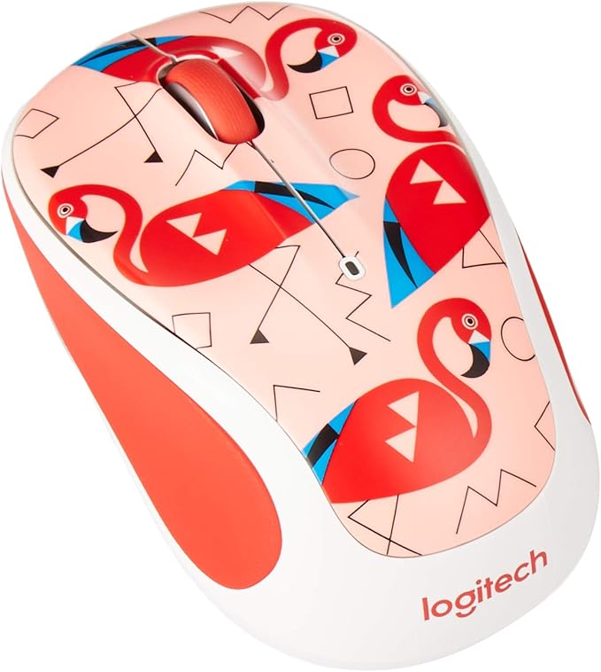 Logitech M325 Wireless Mouse (Flamingo)