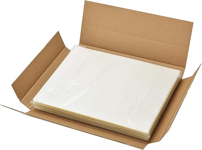 MFLABEL 3mil Thermal Laminating Pouches 200-Pack, 8.9x11.4 Inch - Crystal Clear Laminator Sheets for Documents, Photos, Artwork | Professional-Grade Seal, Bubble & Wrinkle-Free