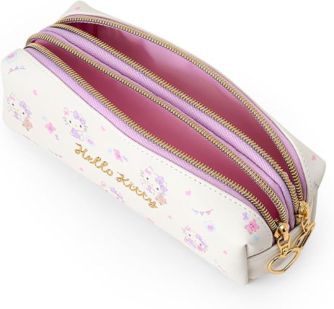 Sanrio 534587 Hello Kitty Double Zipper Pen Case