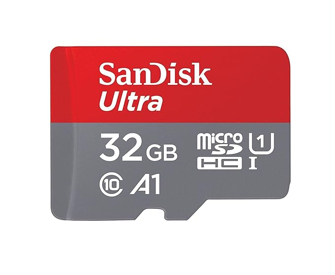 SanDisk 32GB Micro Ultra Memory Card works with VTech Kidizoom DUO Blue, Pink Selife, Action Cam 180, Camera SDHC UHS-I with Everything But Stromboli (TM) Card Reader