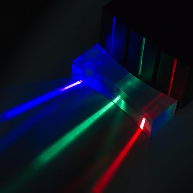 Light Blox - LED Color Mixing Educational Kit for Grades 2-8 (Red Green Blue 3-Pack) - Transforms into Ray Box - Reflection and Refraction Optics Experiments for Kids