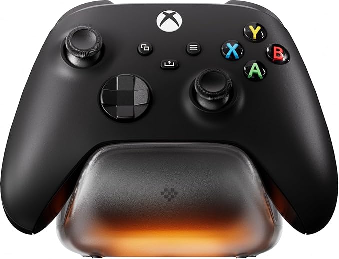 8BitDo Charging Dock for Xbox Wireless Controllers, Xbox Charging Station with Magnetic Secure Charging and Light Adjustment for Xbox Series X|S and Xbox One Controller - Officially Licensed (Black)