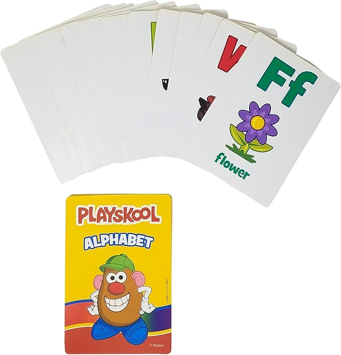 Playskool Flash Cards Value Pack - Alphabet/First Words/Shapes & Colors/Numbers PreK - K