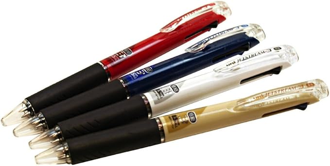 uni Ballpoint Pen Jetstream 3 Color Black, Red, Blue Ink 0.5mm, Navy (SXE340005.9)