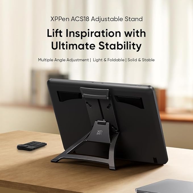 XPPen ACS18 Drawing Tablet Stand - Laptop & Mobile Device Holder for XPPen Artist Pro 19 Gen2, Suitable for 19 inch Device