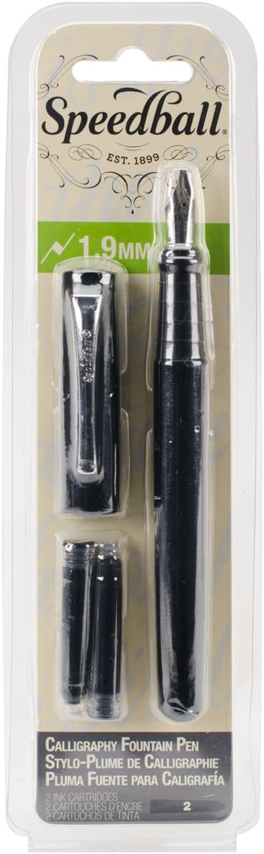 Speedball Art Products 002902 Calligraphy Fountain Pen 1.9mm