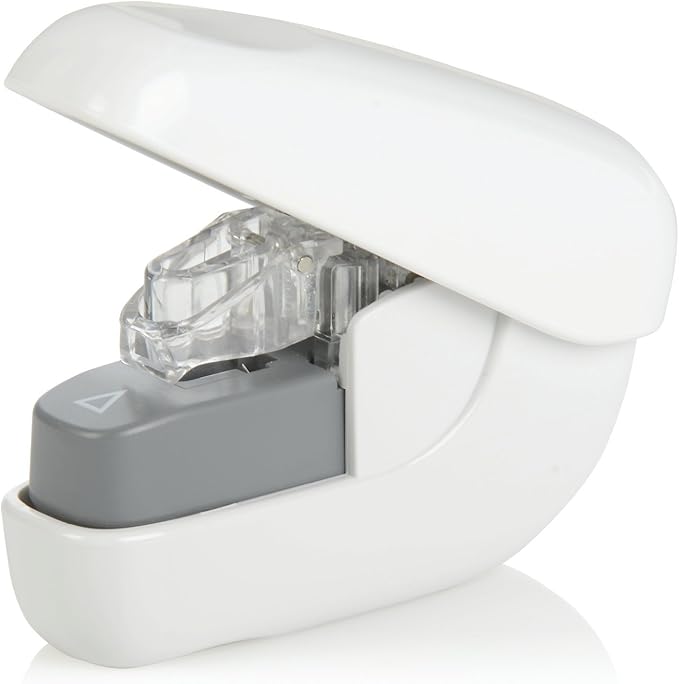 Swingline Stapleless Stapler, 5 Sheets, White (79198)