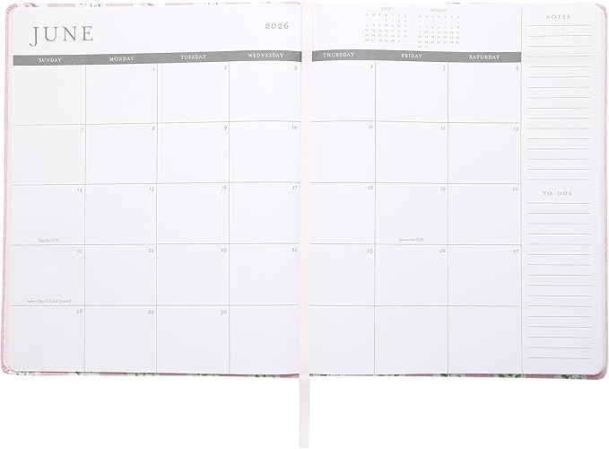 Laura Ashley 2026 Planner - Weekly and Monthly Planner - 8x10 and 6x8 Planning Notebook and Calendar Agenda, Size 8X10, Multi Melrose
