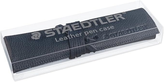 Staedtler Pencil Case Leather Pencil Case Navy 900LC-NA