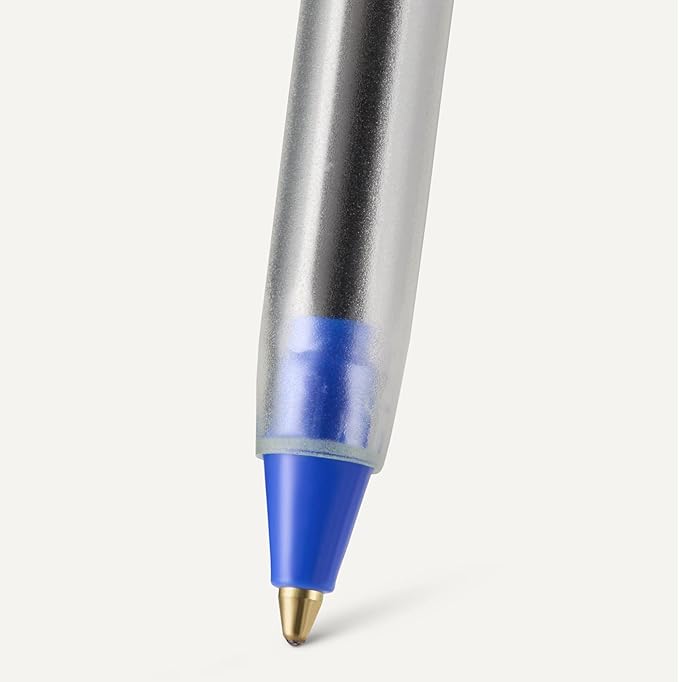 Amazon Basics Ballpoint Pens, Medium Point 1.0mm, Blue Ink, 36-Pack