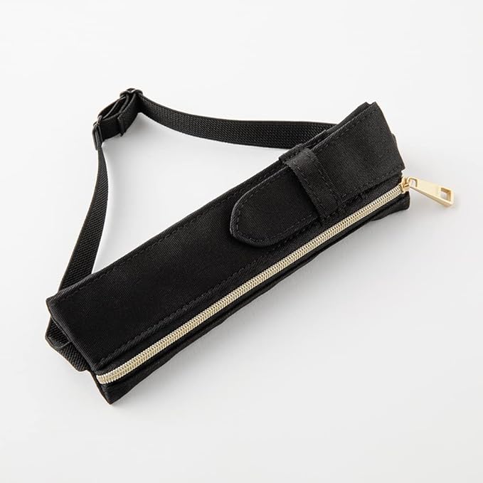 DESIGNPHIL Midori 41821006 Pen Case, Book Band Pen Case, Black A, For B6-A5