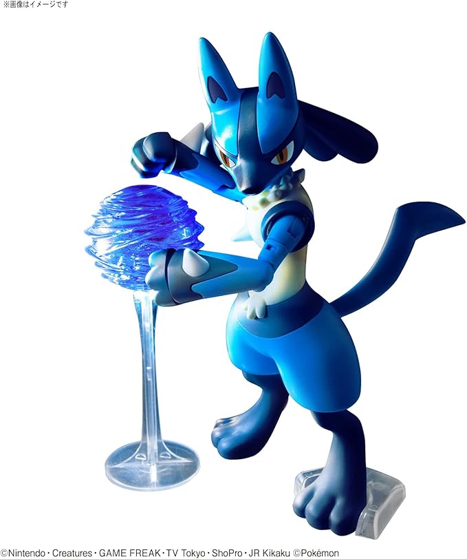 Bandai Hobby - Pokémon - Riolu & Lucario, Bandai Spirits Pokémon Model Kit