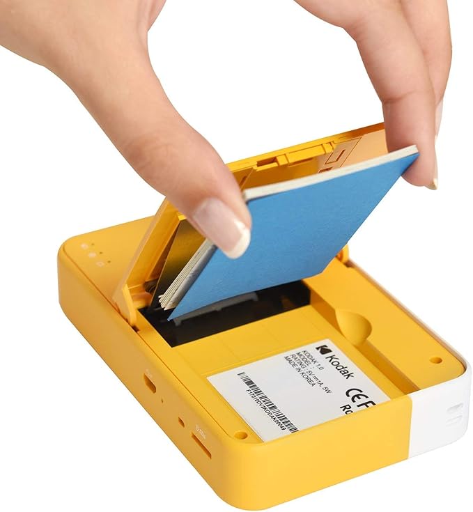 KODAK 2x3 Premium Sticky-Backed ZINK Photo Paper (50 Sheets) - Compatible With Kodak Step, Step Slim, Printomatic, Printomatic+, Smile+, Step Touch
