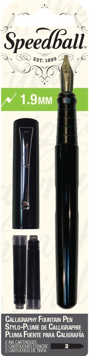 Speedball Art Products 002902 Calligraphy Fountain Pen 1.9mm
