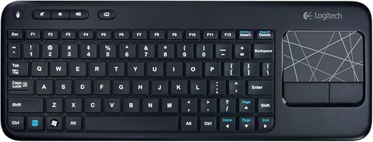 Logitech Wireless Touch Keyboard K400 with Built-in Multi-Touch Touchpad