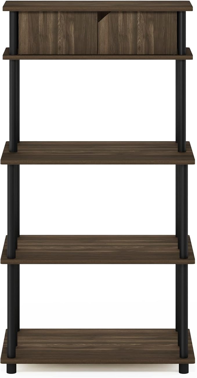 Furinno Turn-N-Tube 3-Tier Toolless Multipurpose Printer Stand Display Storage Shelf