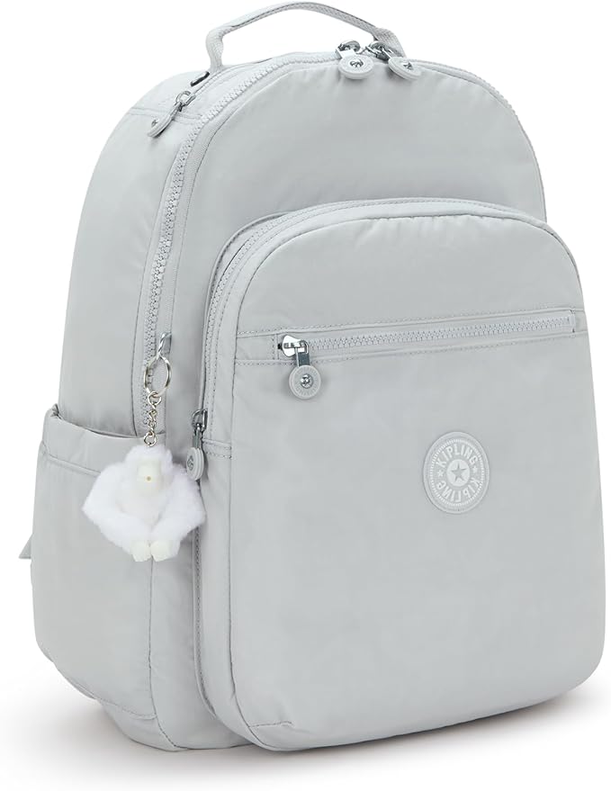 Kipling Women's Seoul 15" Laptop Backpack, Durable, Roomy with Padded Shoulder Straps, Built-In Protective Sleeve