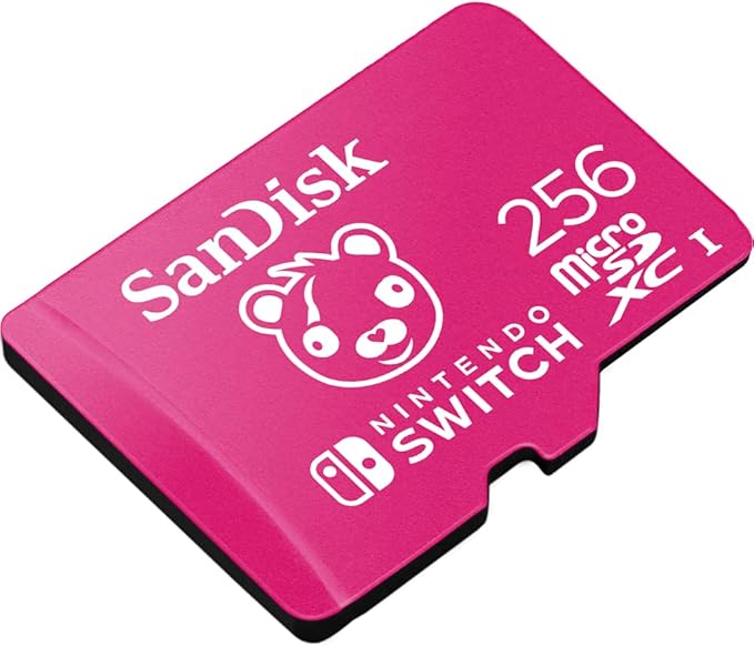 SanDisk 256GB microSDXC Card Licensed for Nintendo Switch, Fortnite Edition - SDSQXAO-256G-GN6ZG