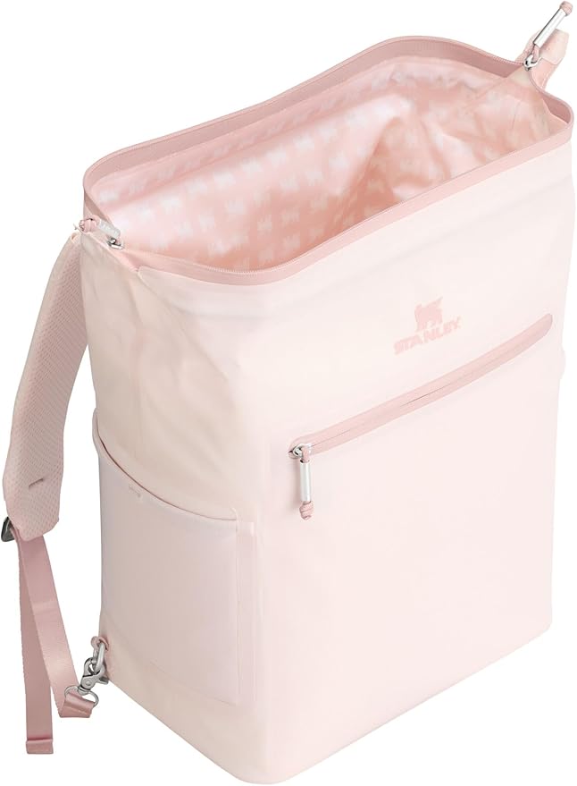 Stanley All Day Madeleine Backpack Soft Cooler 20 Can Cooler with Handle and Shoulder Straps Insulated Travel Bag with Zipper BPA-Free