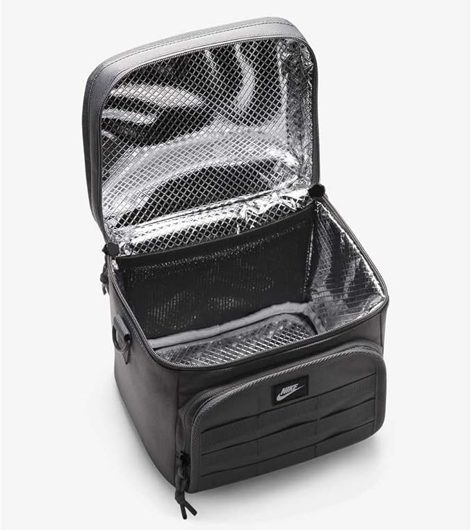 Nike Futura Sport Smoke Grey 9A2993-M19 Insulated PEVA lining Lunch Bag (Smoke Grey)