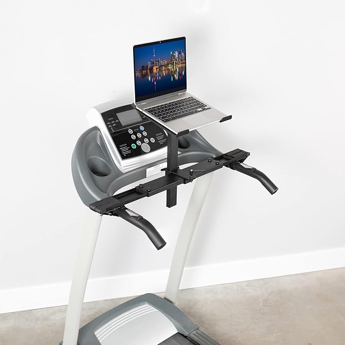 VIVO Universal Laptop Treadmill Desk, Adjustable Ergonomic Notebook Mount Stand for Treadmills Stand-TDML1