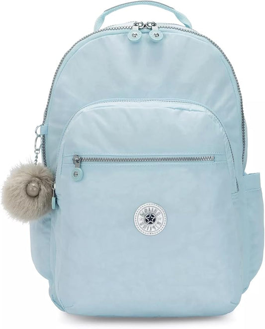 Kipling Women's Seoul 15" Laptop Backpack, Durable, Roomy with Padded Shoulder Straps, Built-In Protective Sleeve