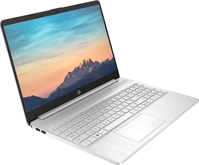 HP Notebook Laptop, 15.6" HD Touchscreen, Intel Core i3-1115G4 Processor, 8GB RAM, 512GB PCIe SSD, Webcam, Type-C, HDMI, SD Card Reader, Wi-Fi, Windows 11 Home, Silver
