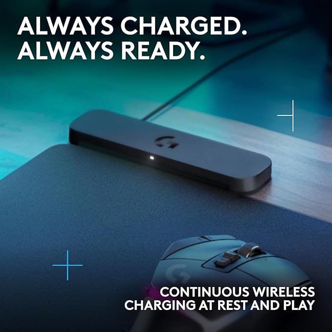 Logitech G309 Kamisato Ayaka Special Edition Lightspeed Wireless Gaming Mouse + Powerplay 2 Wireless Charging Mouse Pad Bundle