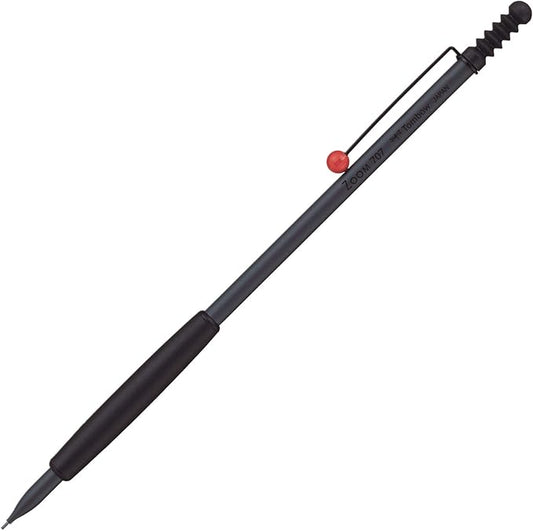 Tombow Pencil Mechanical Pencil, 0.5mm, ZOOM (with Gift Case), 707 Gray/Black SH-ZS1