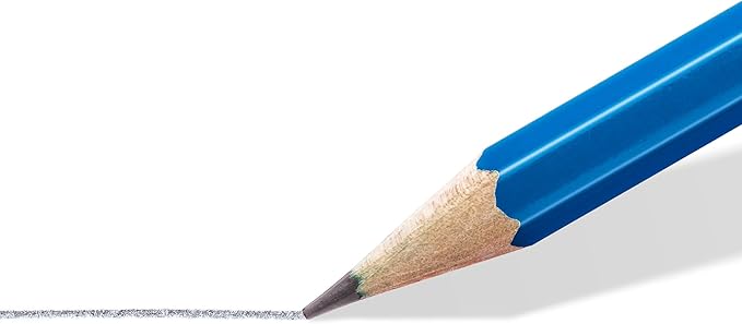 STAEDTLER Mars Lumograph 2B Graphite Art Drawing Pencil, Medium Soft, Break-Resistant Bonded Lead, 12 Pack, 100-2B (100-2B VE)