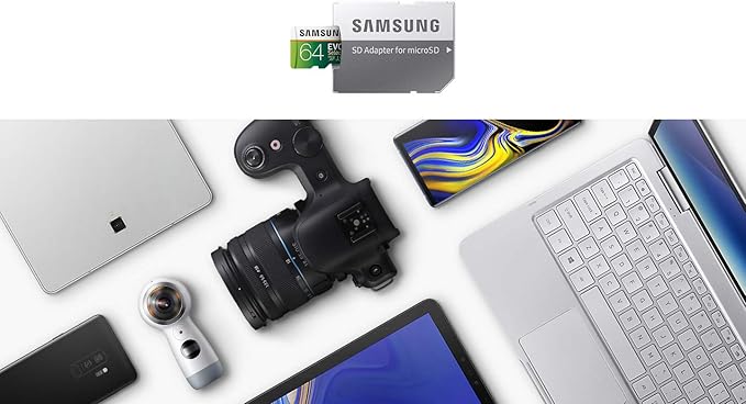 SAMSUNG: EVO Select 128GB MicroSDXC UHS-I U3 100MB/s Full HD & 4K UHD Memory Card with Adapter (MB-ME128HA)