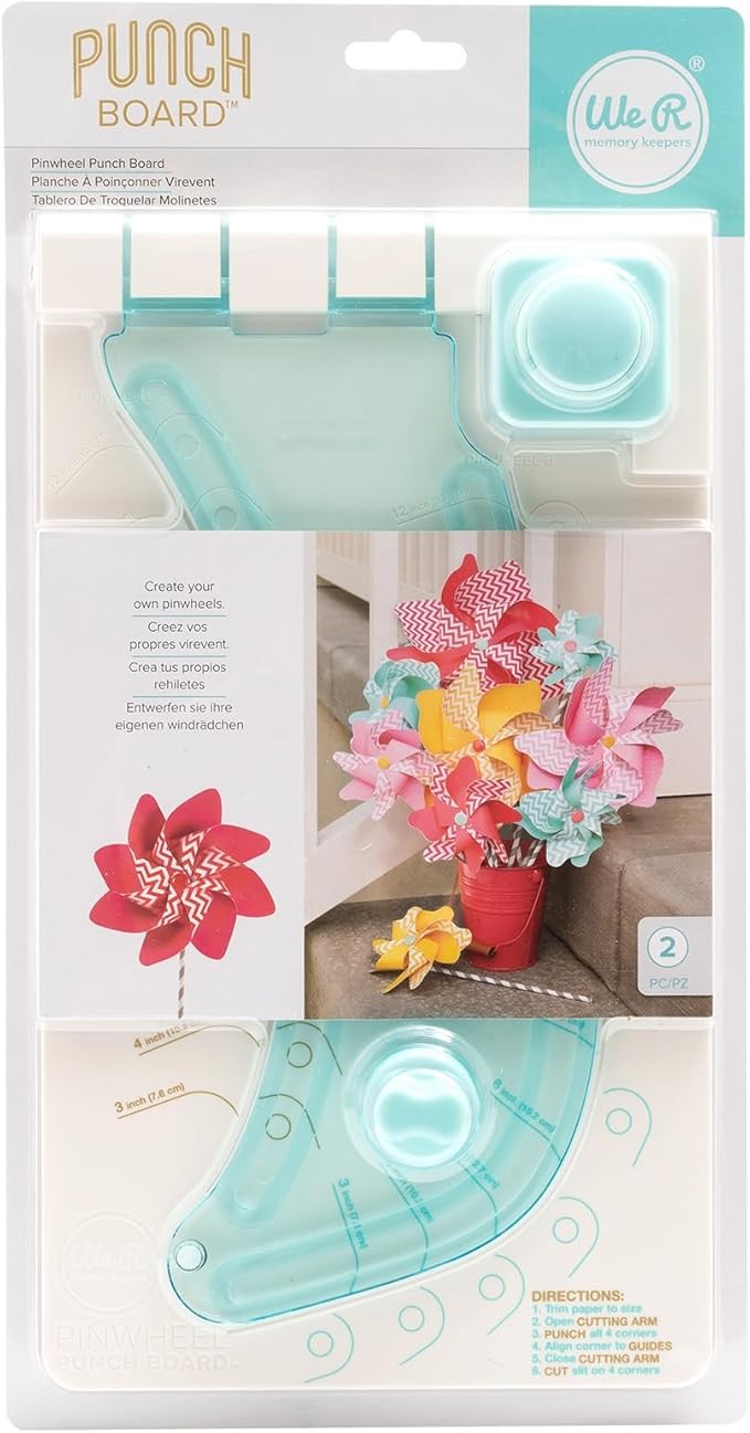 We R Memory Keepers- Pinwheel Punch Board