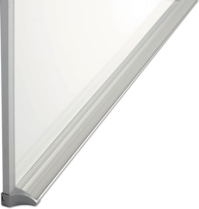 Quartet Magnetic Dry Erase White Board, 8' x 4' Whiteboard, Porcelain Surface Will Not Stain or Ghost, Silver Aluminum Frame (PPA408)