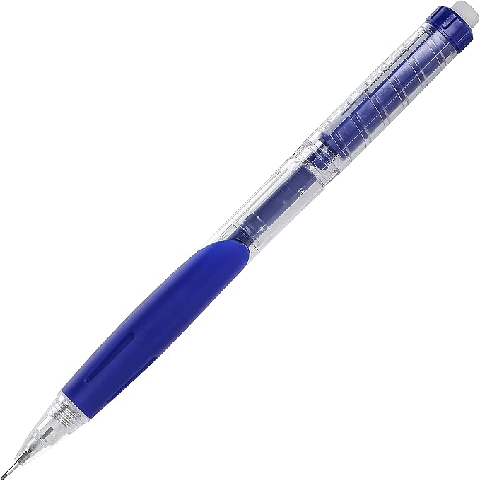 Pentel Twist Erase Click Automatic Pencil with 2 Eraser Refills and Lead, 0.7mm, Assorted Barrels, Color May Vary, 2 Pack (PD277TLEBP2)