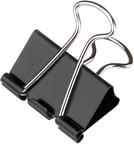ACCO Binder Clips, Small, 1 Case, 144 Boxes/Case, 12 Clips/Box (A7072020CS)