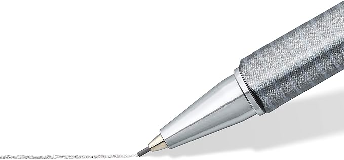 STAEDTLER Triplus Micro Mechanical Pencils 0.7mm HB #2, Ergonomic, 3-Pack with Twist-Top Eraser, Drawing & Drafting Tools, Break-Resistant Lead