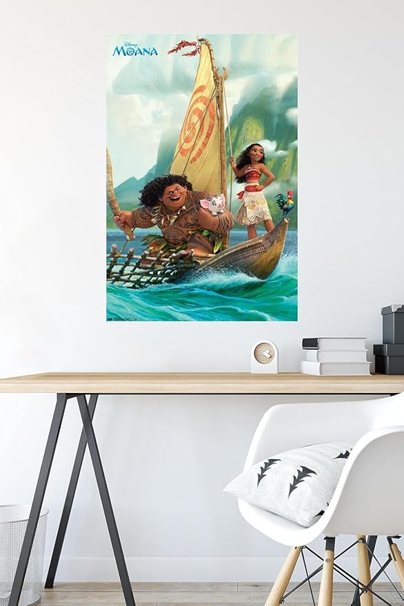 Trends International Moana-Group Premium Wall Poster, 22.375" x 34"