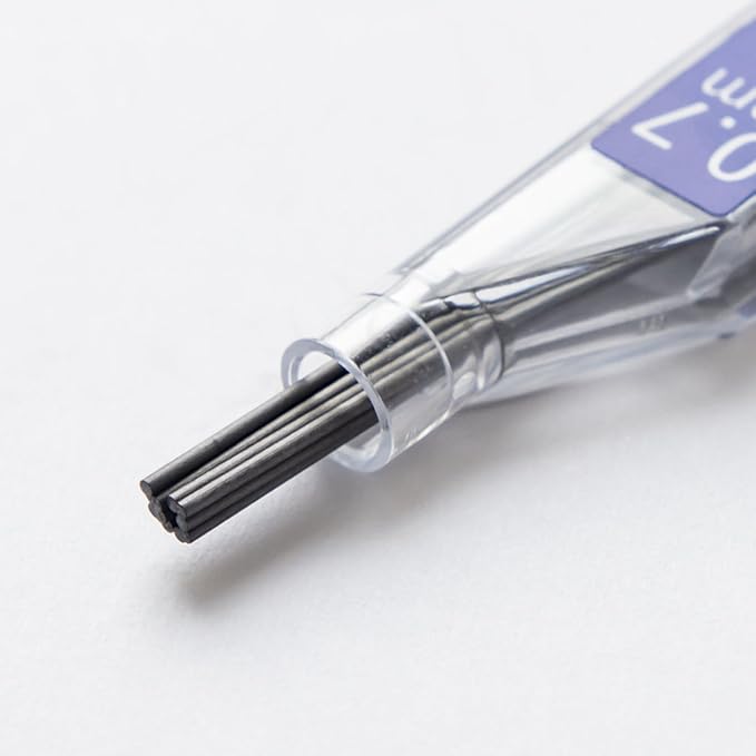 Staedtler Micro Mars Carbon Mechanical Pencil Leads, 0.7 mm, 2H, 60 mm x 12 (250 07 2H)