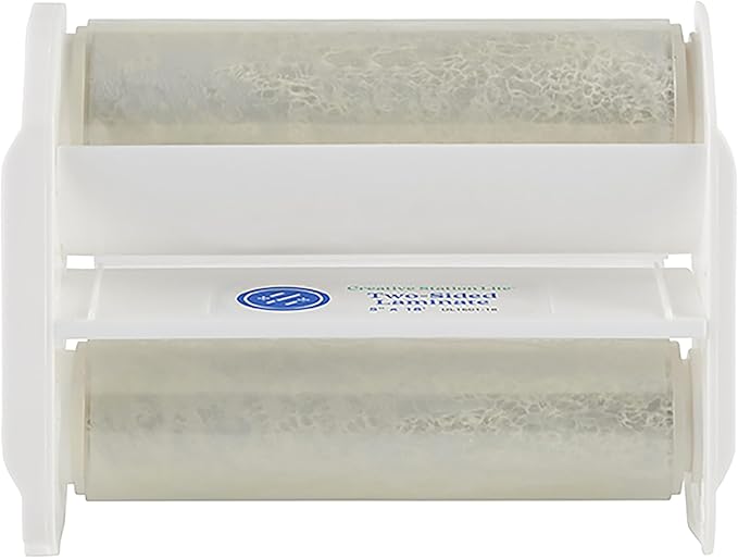Xyron Double-Sided Laminate Refill for the Creative Station & Creative Statio Lite, 5" x 18', Refill-Cartridge for Label Maker, Laminator Machine, Home Office & Home School Craft Supplies (DL1601-18)