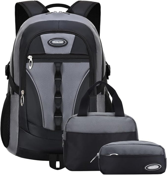 VIDOSCLA Teen Boys School Backpack Set Students Book Bags for Girls Backpack with Lunch Box