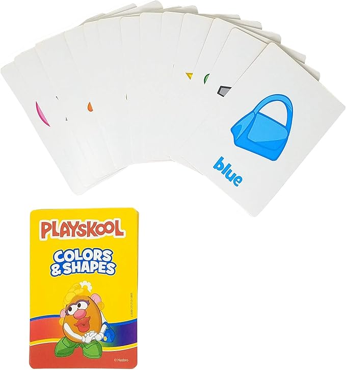 Playskool Flash Cards Value Pack - Alphabet/First Words/Shapes & Colors/Numbers PreK - K