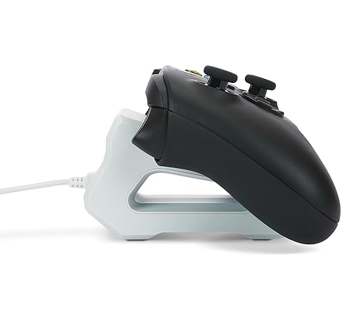 PowerA Solo Charging Stand for Xbox Series X|S - White, works with Xbox One, charging Station for Xbox Wireless Controller, officially licensed