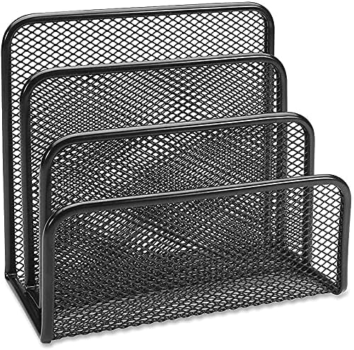 Lorell Mesh Vertical Desktop File Sorter 5.6" x 5.3"