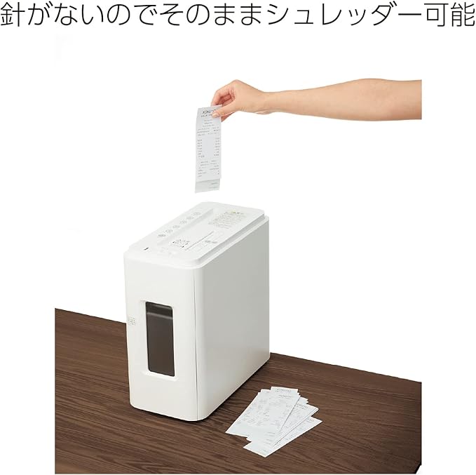 Kokuyo Stapleless Stapler, Harinacs Desktop & Handheld Staple-Free, Up to 5 Sheets No Staple Binding, Portable Compact Holeless Stapler, Red Pink, Japan Import (SLN-MPH105P)