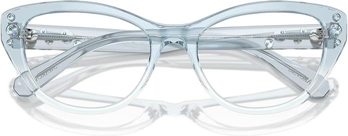 Swarovski womens Sk2023 Cat Eye Prescription Eyewear Frames